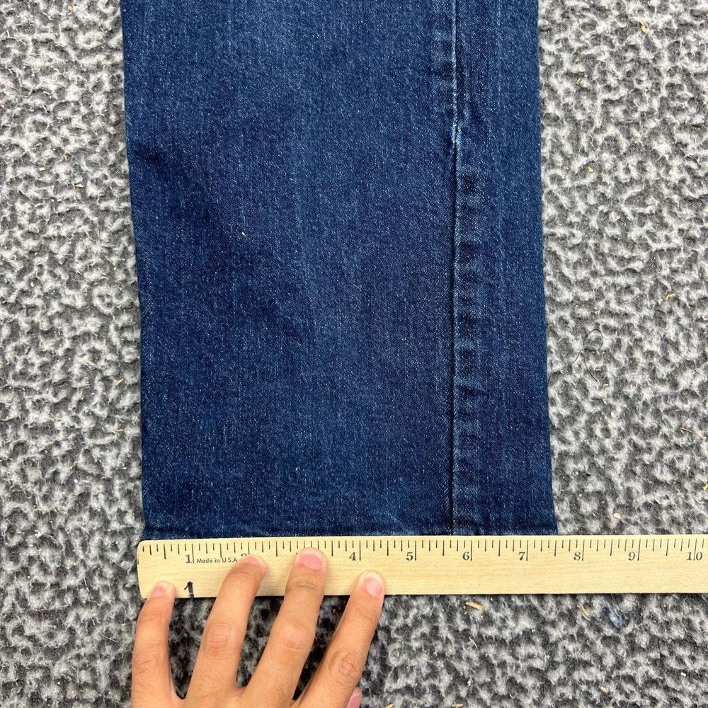Levis 514 Jeans Men 34x30 Straight Fit Blue Denim Stretch Faded Pockets